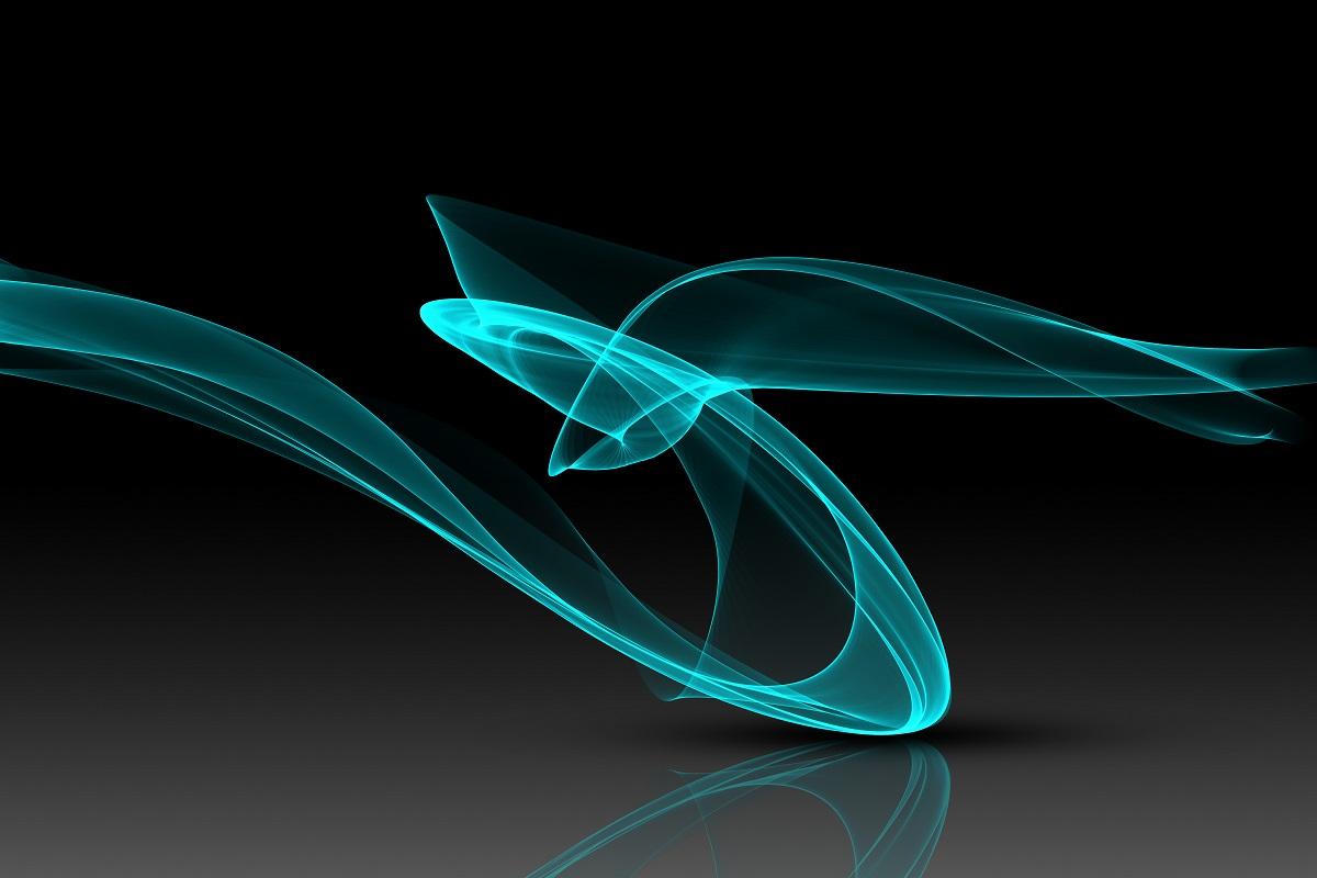 Abstract background with silk like flowing lines 1